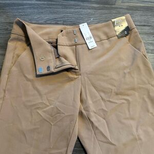 Chic Tan Straight Leg Women's Pants